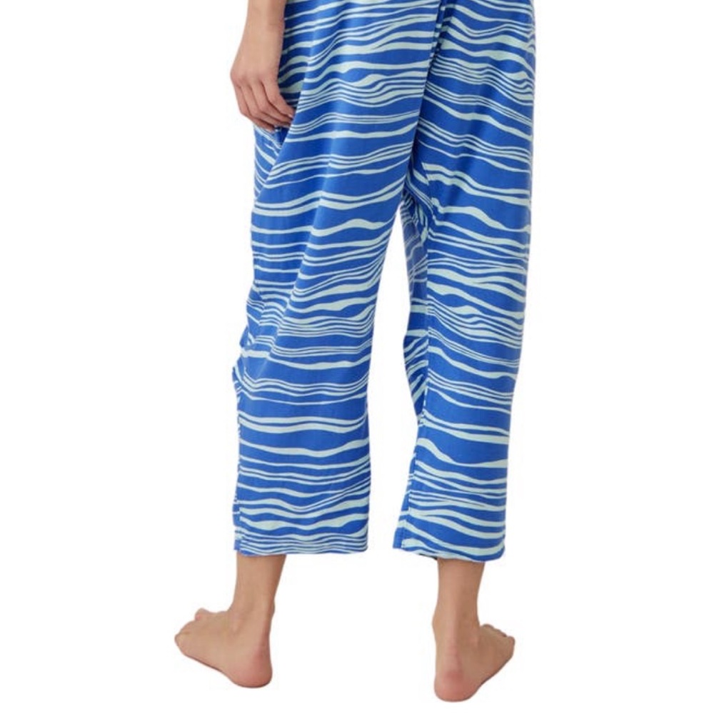 ❤️ Free People FP Movement Hot Shot Onesie Jumpsuit Blue Wave Combo Size XS NWT - Picture 10 of 16